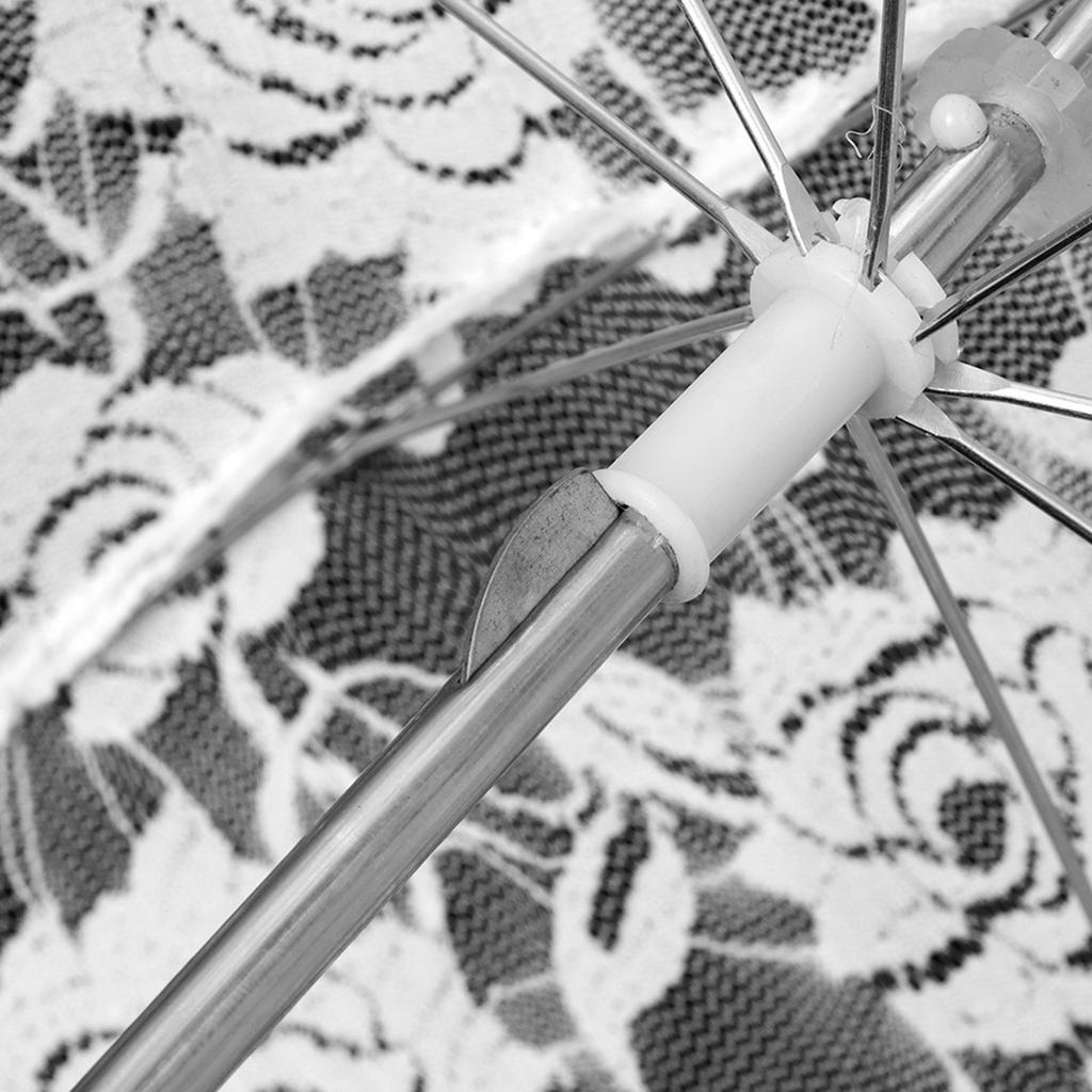 Крафтовые цветы Кружевная вышивка Зонт Детское сценическое выступление Декоративный зонт Аксессуар для украшения