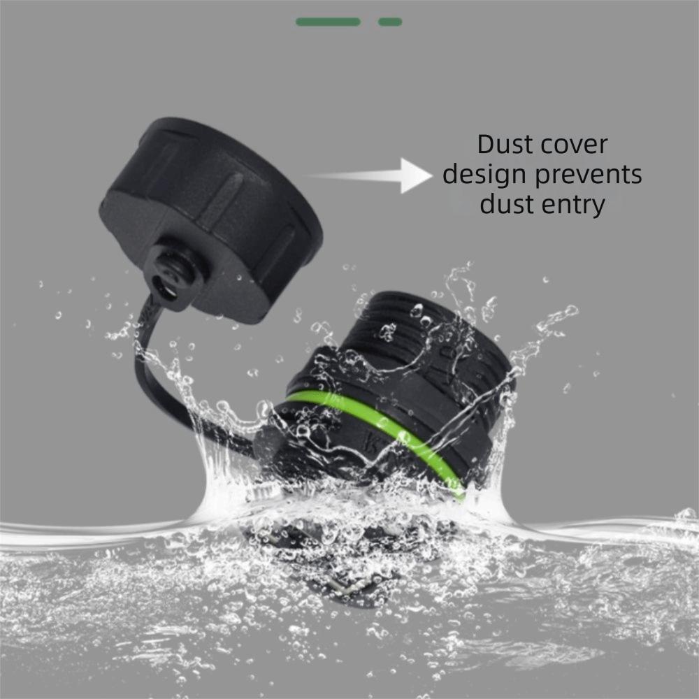 Shielded IP68 Waterproof RJ45 Connector 8 Core Shielded CAT6A Socket Ethernet Extension
