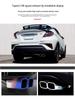 Toyota Noah/Voxy/Esquire 80 Series CHR Двойной Выпуск Нержавеющая Сталь Выхлопная Труба