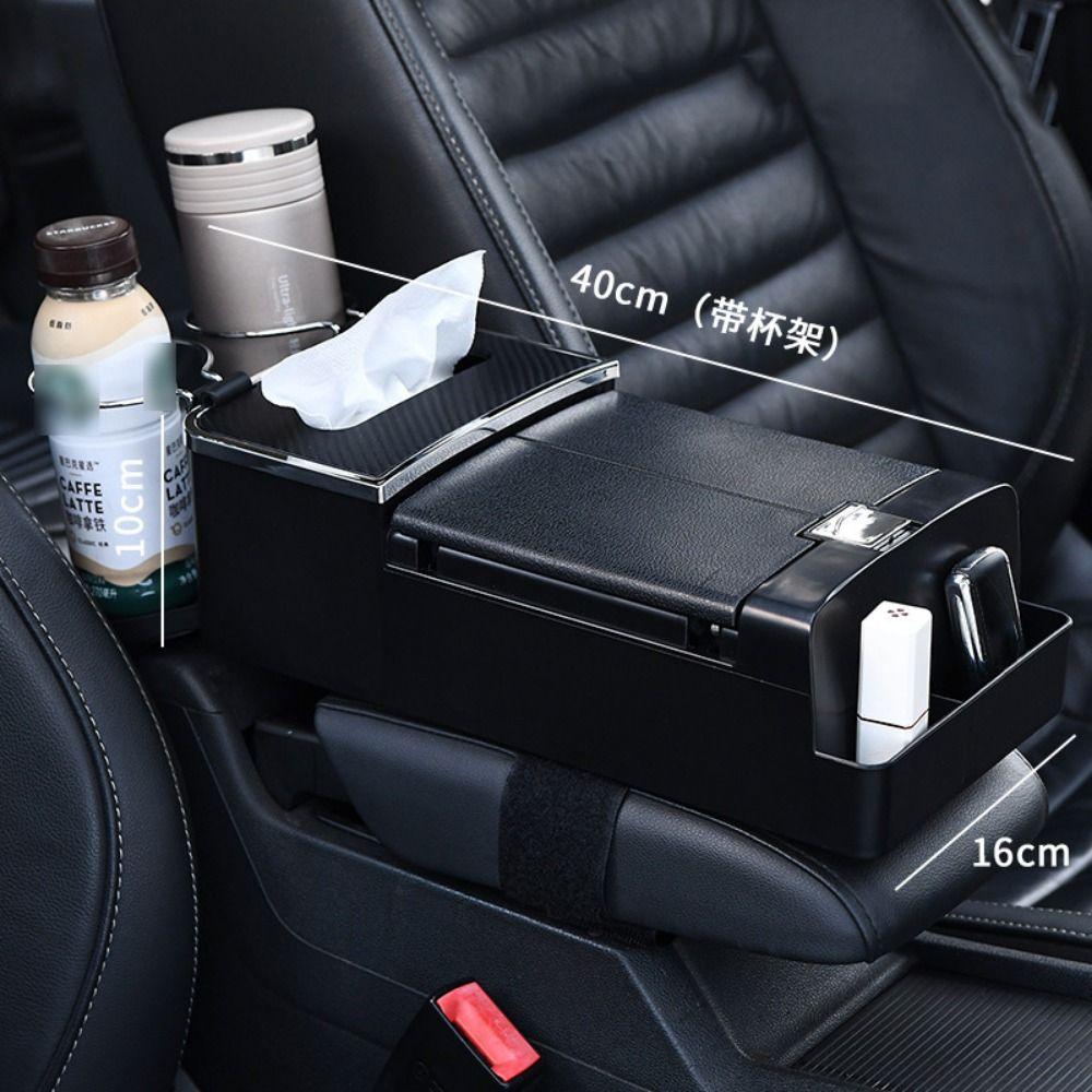 Wear Resistant Center Console Armrest Cushion Arm Rest Heightening Pillow  Car Accessories
