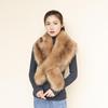 2024 Faux Fox Fur Shawl Scarf - Elegant Winter Plush Neck Warmer for European and American Styles