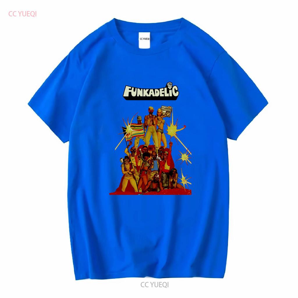 Funkadelic Джордж Клинтон Футболка Эдди Хейзел Основной Parliament pfunk Концерт Винтажный Постиранный Топ Для Повседневной Носки Мода