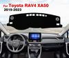 Для Toyota RAV4 XA50 2019 2020 2025 2025 2025 Коврик на панель Защита от солнца Анти-УФ Коврики Автоаксессуары Чехол на приборную панель автомобиля
