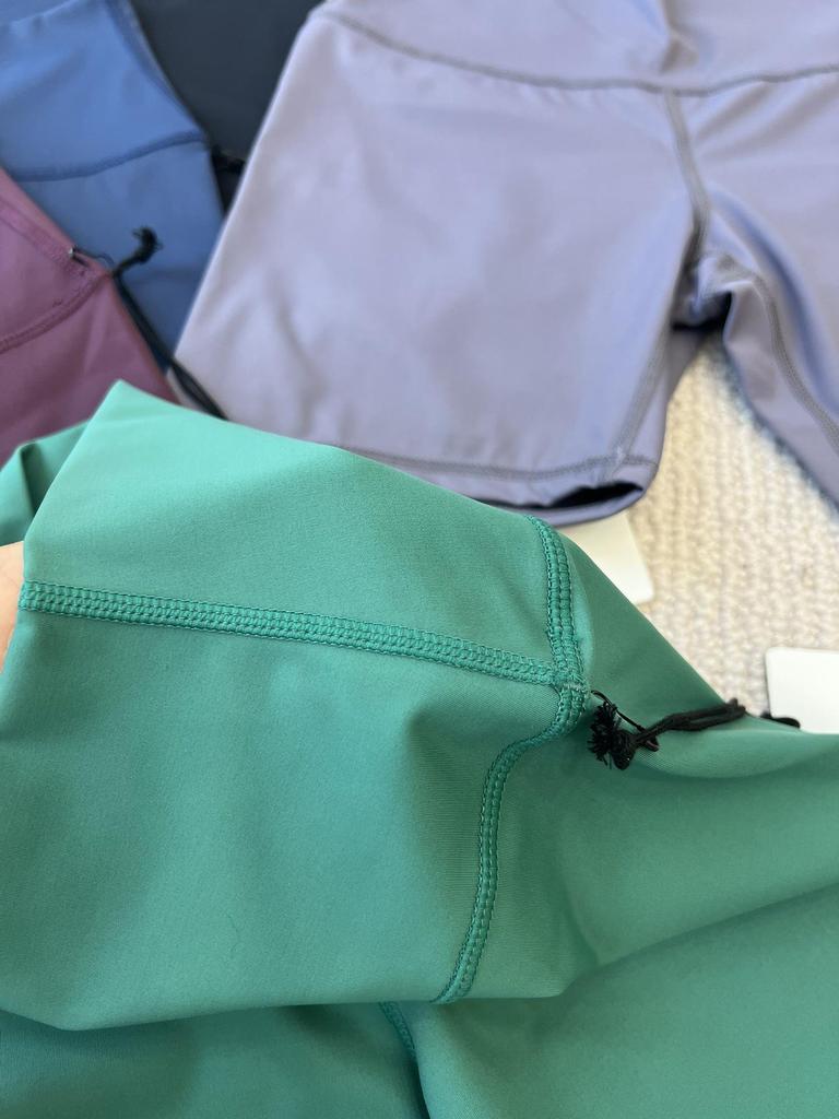 Короткие велосипедные шорты ALO Yoga с высокой талией, ощущение второй кожи - Фитнес-штаны для женщин, Подтягивающие ягодицы, Быстросохнущие