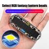4Pcs RGB LED Warning Light Flashing Mode Electric Vehicle Led Rear Light  Night Riding