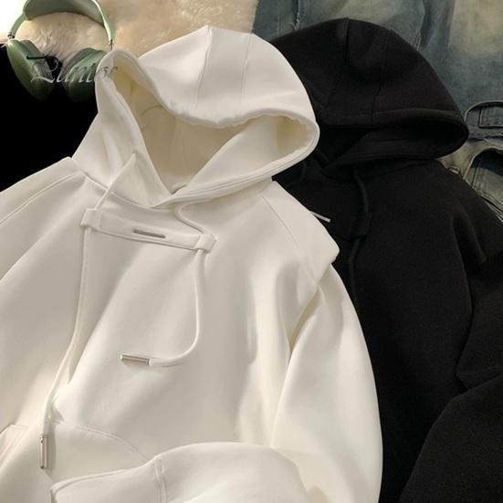 Осенняя мужская толстовка с капюшоном и защитой шеи, с капюшоном, большим карманом, эластичными манжетами и подолом, пуловер для спорта, фитнеса, путешествий, школы, топ