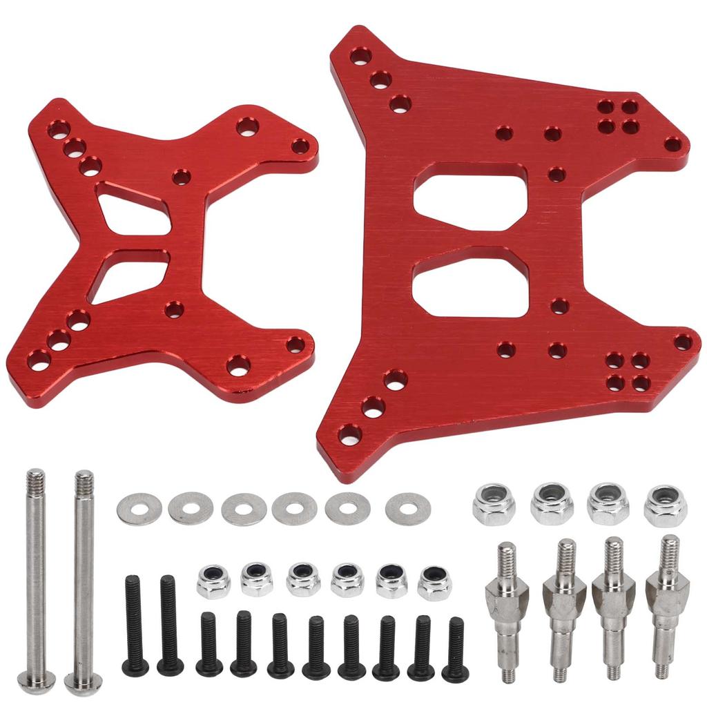 RC Front Rear Shock Tower for ARRMA 17 18 Car Aluminum Alloy RC Shock Tower Board with Multiple
