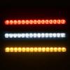 15 LED Trailer Brake Tail Light LED Bar Stop Turn Tail Lights Waterproof Assembly Brake Strip Red Light for Marine Boats Golf