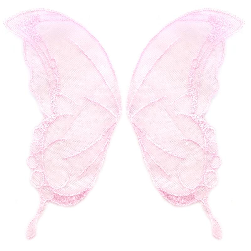 Кружевная сетчатая вышивка бабочка наклейка Бежевый к цветам прозрачная сетчатая основа вышивка DIY кружевные аксессуары симметричные цветочные детали