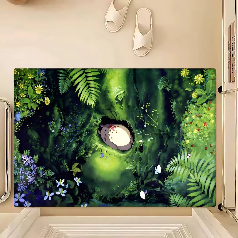 Т-Тонари Но Т-Тоторо Комнатные коврики Дешевле Противоскользящий Современный Коврик с принтом Приветственный коврик для гостиной балкона