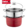 Debo Bolton DEP-831 304 Stainless Steel Dual-Use Steamer Pot