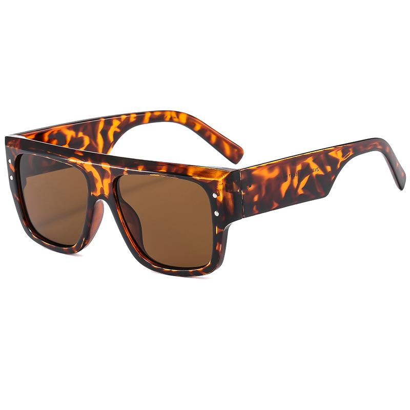 1/3Pcs Classic Women Rice Nail Frame Sun Glasses New Fashion Square Eyeglasses Wide Leg Design Sunscreen Sunglasses Female