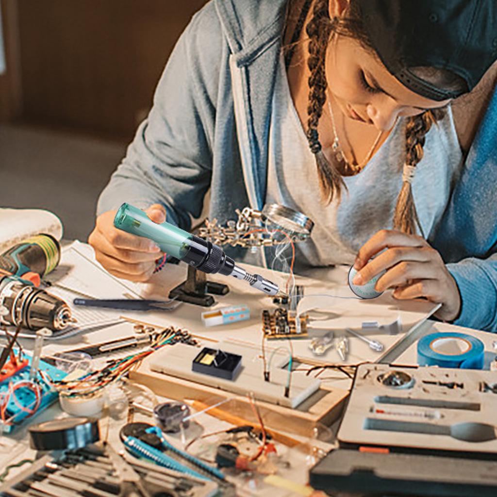 T-100 портативный газовый паяльник с ручкой, газовый паяльник, многофункциональный