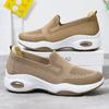 Обувь женская весна и осень новые женские туфли на платформе летающие плетеные туфли повседневные туфли с одной педалью увеличивающие рост туфли