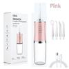 Oral Irrigator Portable Dental Water Flosser USB Rechargeable Water Jet Floss Tooth Pick 4 Jet Tip 200ml 3 Mode Massage Gums
