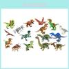 Захватывающий набор фигурок динозавров для сборки из блоков по парку «Мир Юрского периода» для детей