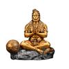 Balaji Idol Bahubali Hanuman Bajrangbali Statue with Gada for Car Dashboard Home Decor (Mahabali Hanuman 3.5 Inch)