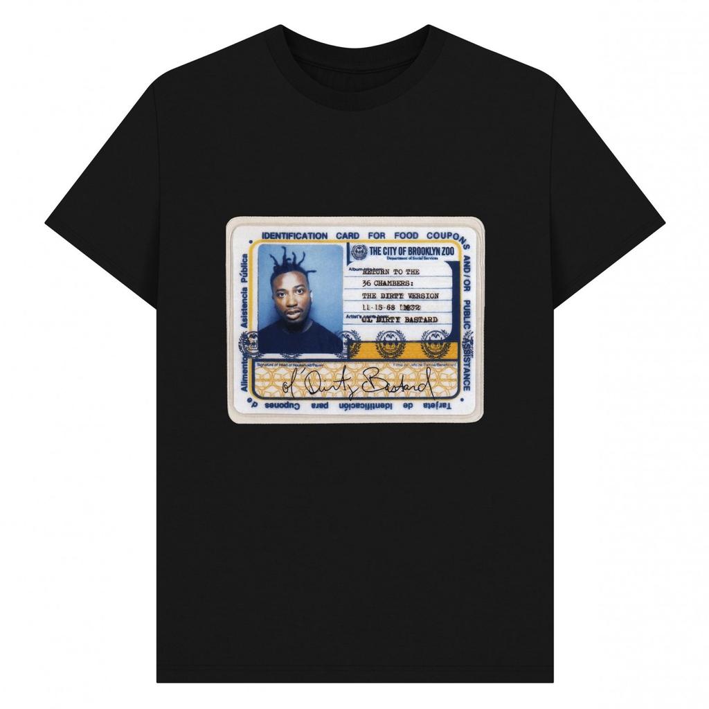 Ol´ Dirty Bastard Unisex Adult ID Card T-Shirt