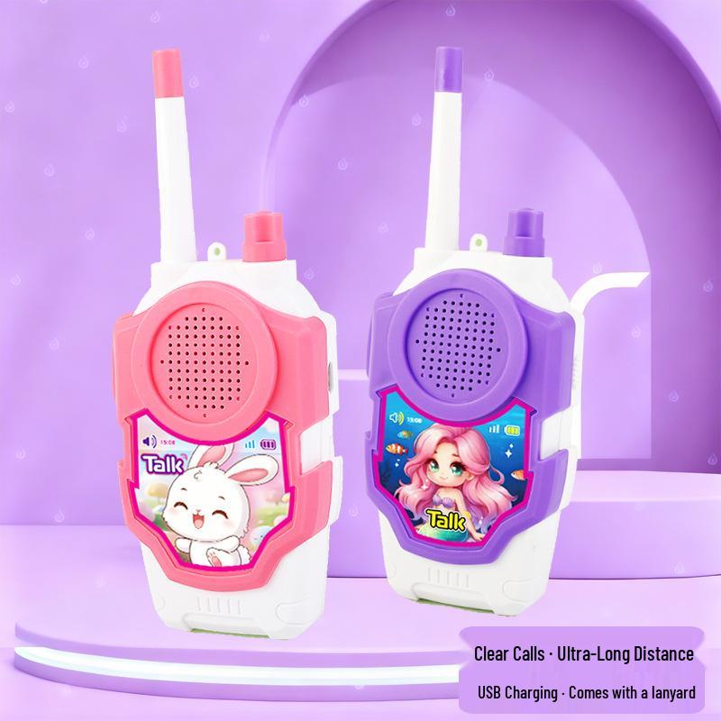Детская беспроводная рация: Интерактивная игрушка-рация для родителей и детей