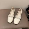 Soft-soled Gentle Shoes Autumn Mary Jane Shoes New Flat-soled Comfortable One-pedal Single Shoes