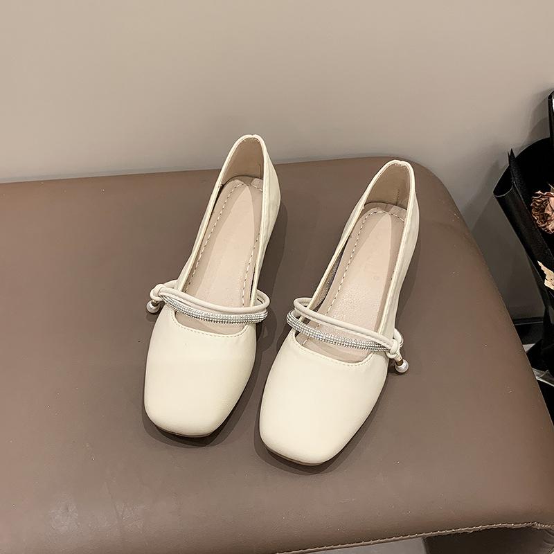 Soft-soled Gentle Shoes Autumn Mary Jane Shoes New Flat-soled Comfortable One-pedal Single Shoes
