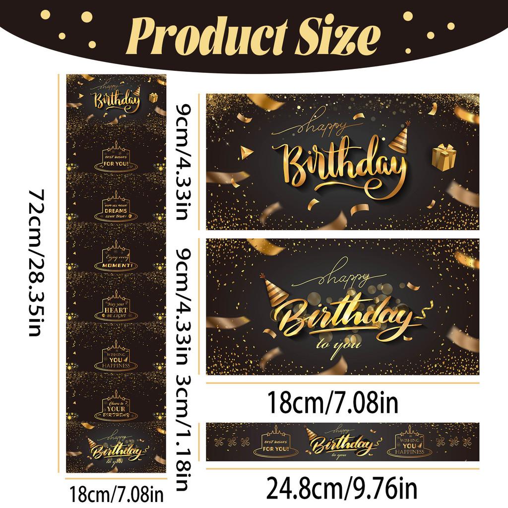 Red Folding Classic Packet With Black Gold Finish For Christmas Gifting Festive