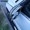 Для Volkswagen VW Tiguan 2009-2016  2009-2017 Хромированные Козырьки-Защитники от Солнца, Дождя для Зеркал Заднего Вида и Боковых Зеркал Аксессуары