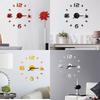 Premium 3d Diy Coffee Cup Acrylic Mirror Wall Sticker Clock For Modern Home Decoration