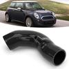 Силиконовый впускной патрубок Улучшенный поток воздуха Замена для Cooper S R53 2001-2006 Черный