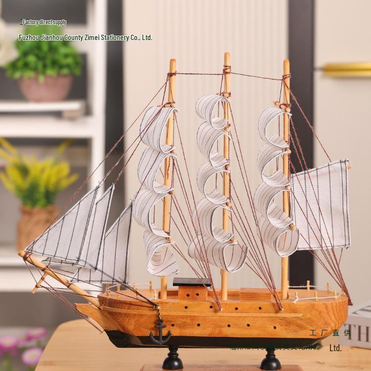 Орнамент Парусная лодка - Модель для украшения дома или офиса