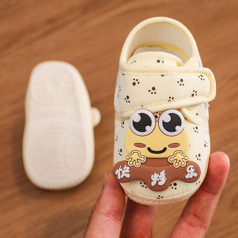Весенне-осенние детские туфли для мальчиков и девочек 0-1 год, обувь для малышей 3-6-12 месяцев, детская обувь с застежкой-липучкой