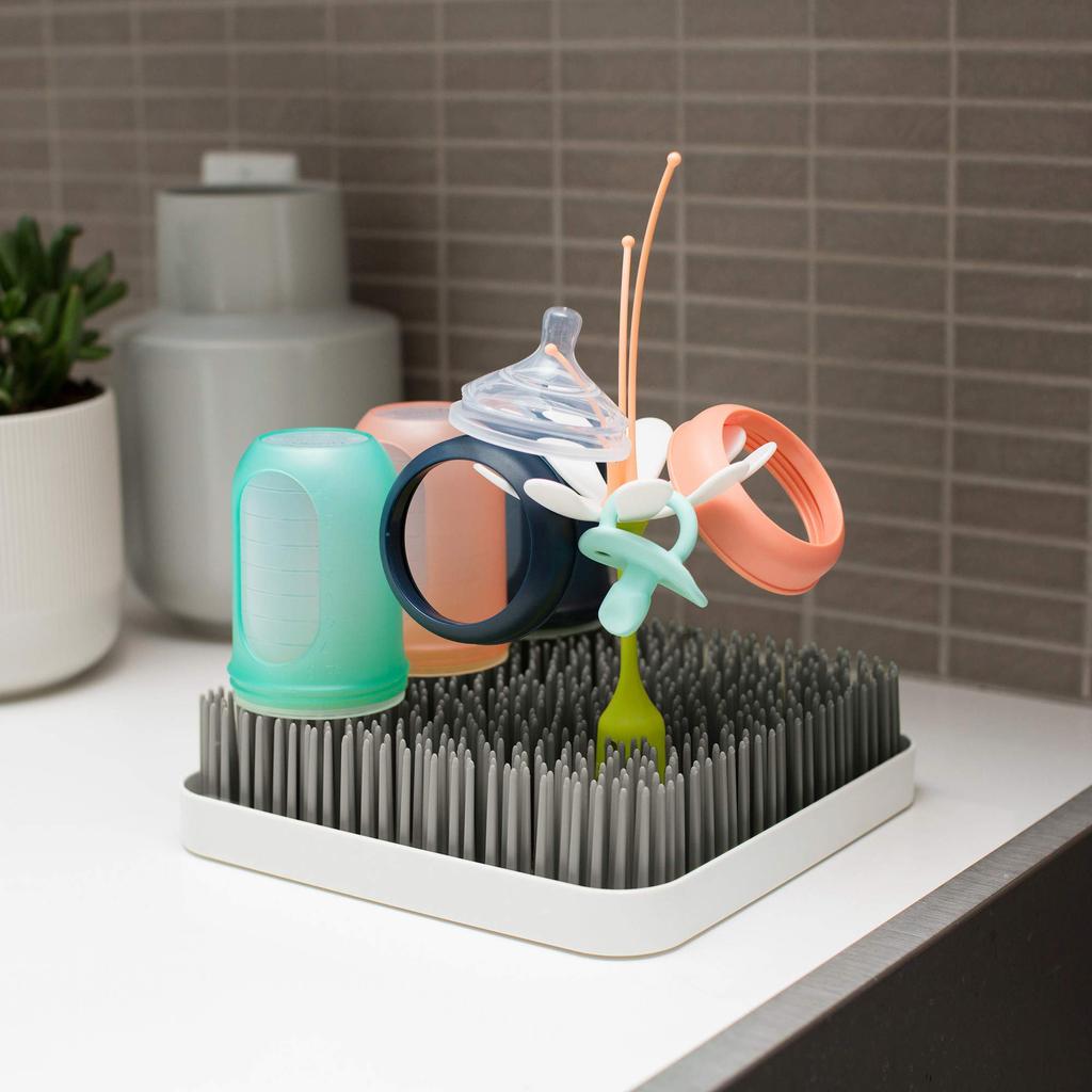 Takara Tomy Boon Dry Rack Glass GRASS Grey Подставка для детских бутылочек