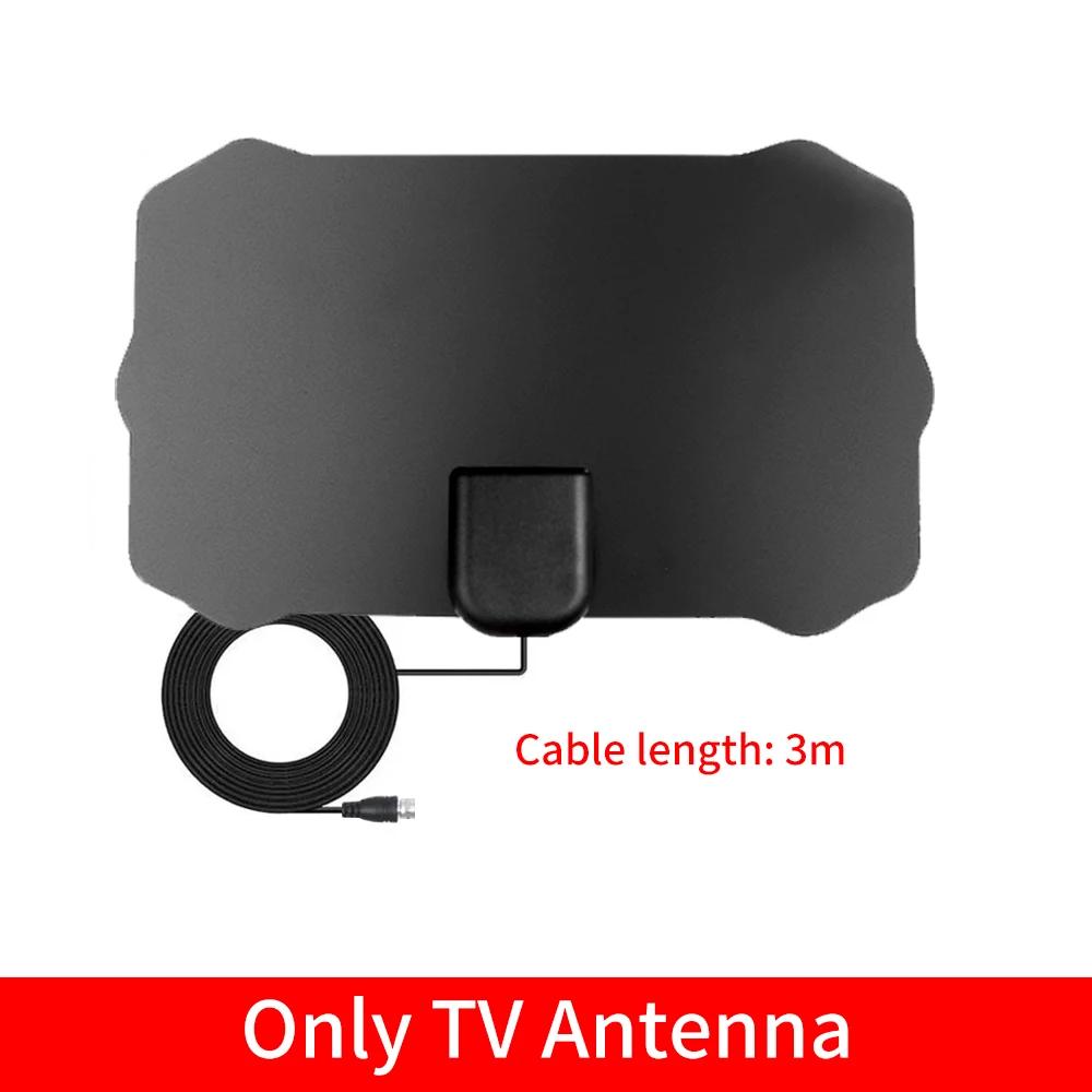 Портативная HD ТВ-антенна - Усиленная цифровая антенна 30 дБи с DVB (Внутри снаружи)