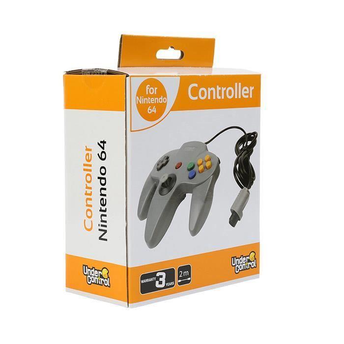 Game Controller - Nintendo - 64 - Wired - 2 Meters - Modern Design