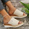 Women's High Heels Slippers Summer Beach Platform Large Size Wedge Sandals Female Outdoor Ladies Slides Sandalias Mujer