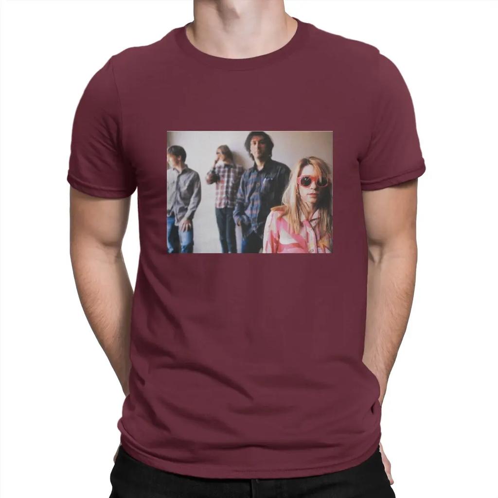 The American Rock Band Of The 1980s T Shirt for Cotton Leisure T-Shirts Crew Neck Sonic Youth Sleeve Clothes Gift Idea Unisex