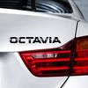 JBIW9 Car Rear Trunk Emblem Stickers Side Badge Accessories for Skoda 4x4 Logo Octavia A7 Tour RS Rapid Kodiaq Superb Kamiq Yeti Karoq