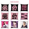 Blackpink Anime Printed Removable Washable Pillows Cushions