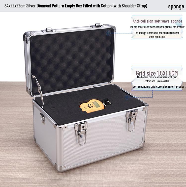 Large Multi-functional Aluminum Alloy Tool Case for Aircraft & Vehicle Maintenance