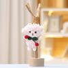 Очаровательная плюшевая игрушка кукла ягненок вишня милый брелок-подвеска на сумку