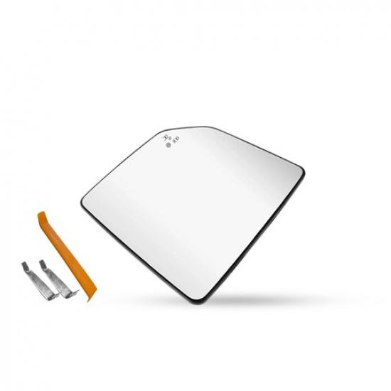 Mirror Glass Heated Blind Spot For 2015- Ford F150 Driver Side HC3Z17K707A