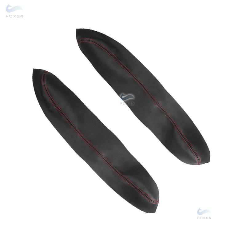 Microfiber Leather Car Inner Door Armrest Panel Cover Trim For Peugeot 307 2004 2005 2006 - 2013 ONLY 3 DOORS CAR Interior Trim