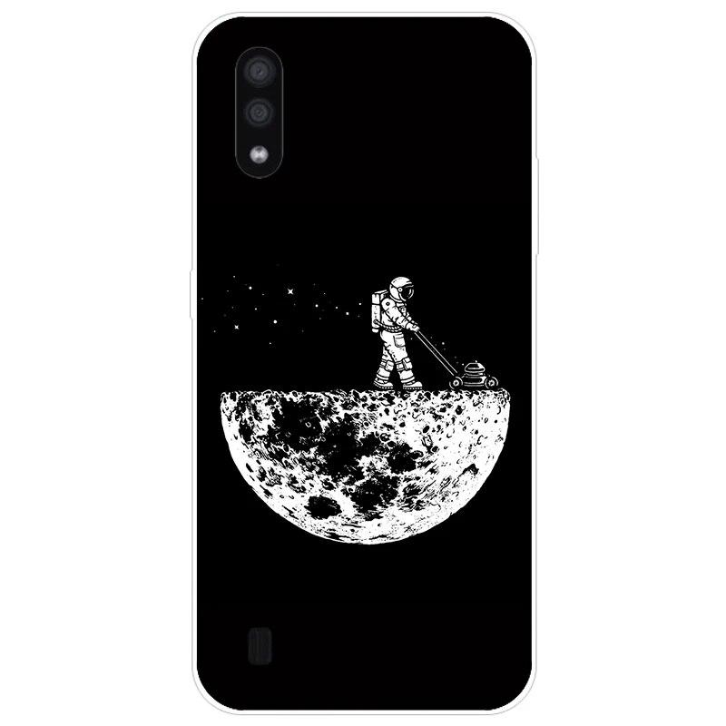 Чехол для Samsung M01, чехол из ТПУ 5,7 дюйма для Samsung Galaxy M01 M 01 SM-M015FZBDSER m015, задняя крышка для телефона, силиконовый чехол-бампер, принципиально