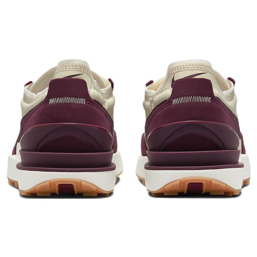 Nike Waffle One SE Night Maroon Мужские кроссовки Крем Кокосовое молоко Парус DQ7685-102