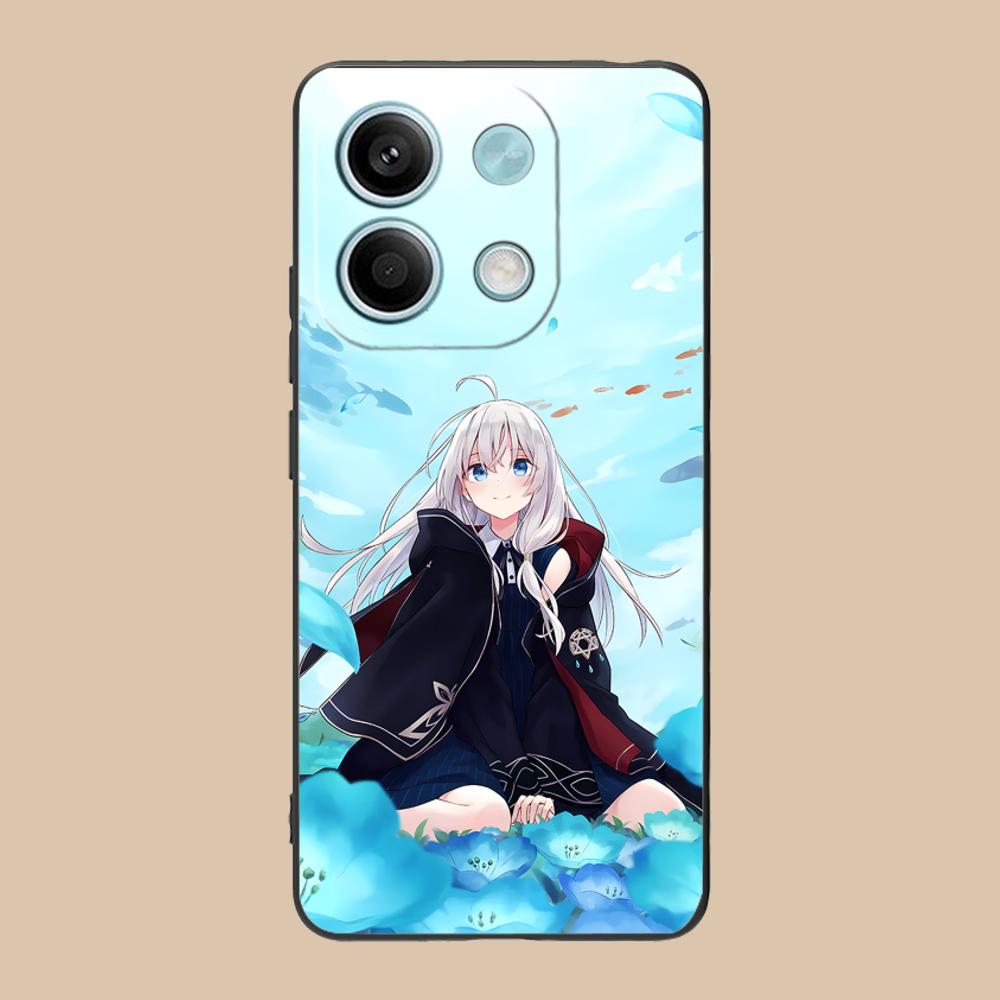 Wandering Witch Elaina Matte TPU Mobile Phone Case for POCO M7 M6 M5 M4 M3 X7 X6 X5 X4 X3 Pro GT 5G Colorful Printing Cover