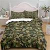 Camouflage Soldier Campus Duvet Cover Set EU Single Double King US Twin Full Queen Cal Children Bed Linen Set