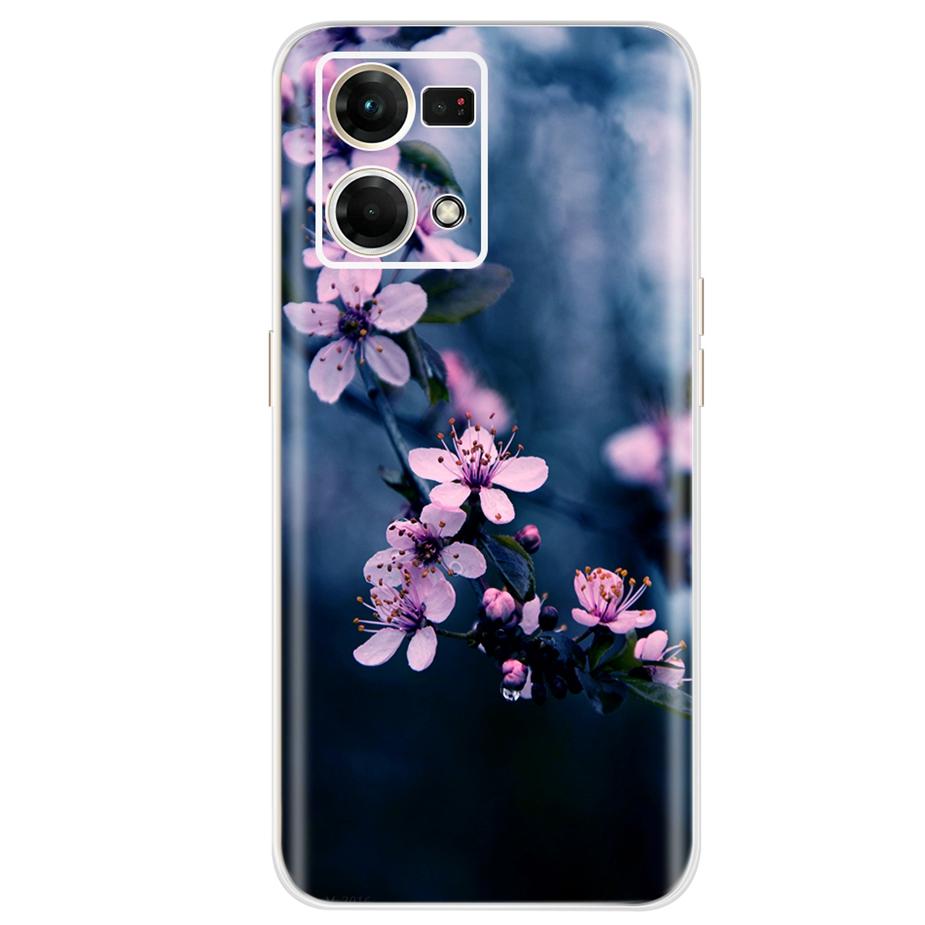 Для Oppo F21 Pro 4G Чехол Oppo Reno7 CPH2363 Цветной Расписной Чехол Мягкий Силиконовый Чехол Для Oppo Reno7 Reno 7 F21 Pro Fundas Coque