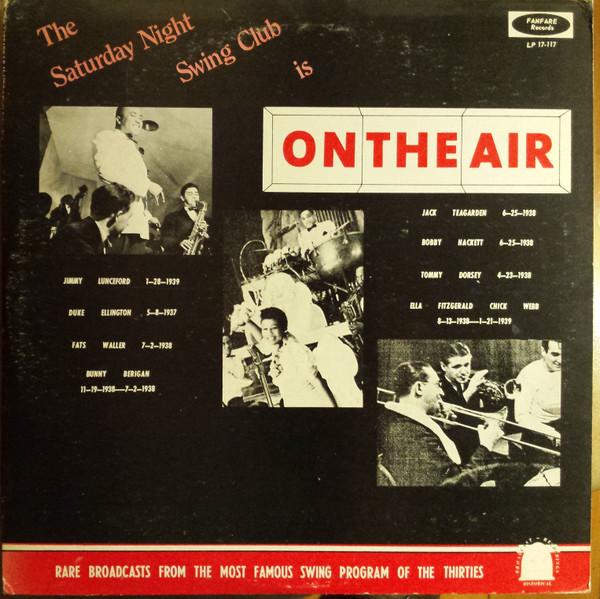 LP Пластинка РАЗНЫЕ ИСПОЛНИТЕЛИ - Субботний вечер свинга на LP17117 Fanfare Records 1978 США Джаз Б/У