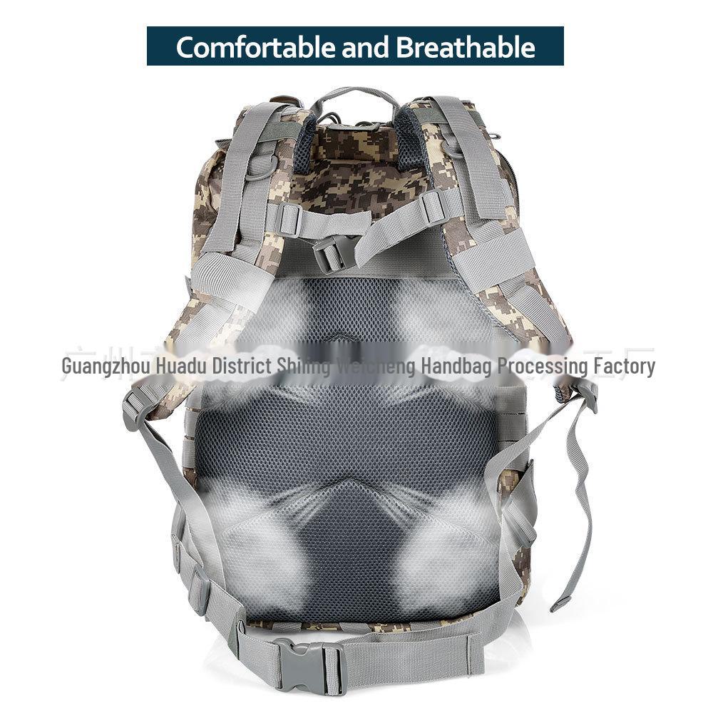 Тактический многофункциональный камуфляжный рюкзак с двумя плечами для велоспорта, путешествий и спорта