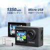 Экшн-камера AKASO Brave 4 Pro 4K 20 МП Двойной цвет 40 м Подводная съемка Внешний HDMI 5x Селфи-палка и чехол для хранения в комплекте Камера, Разрешение,